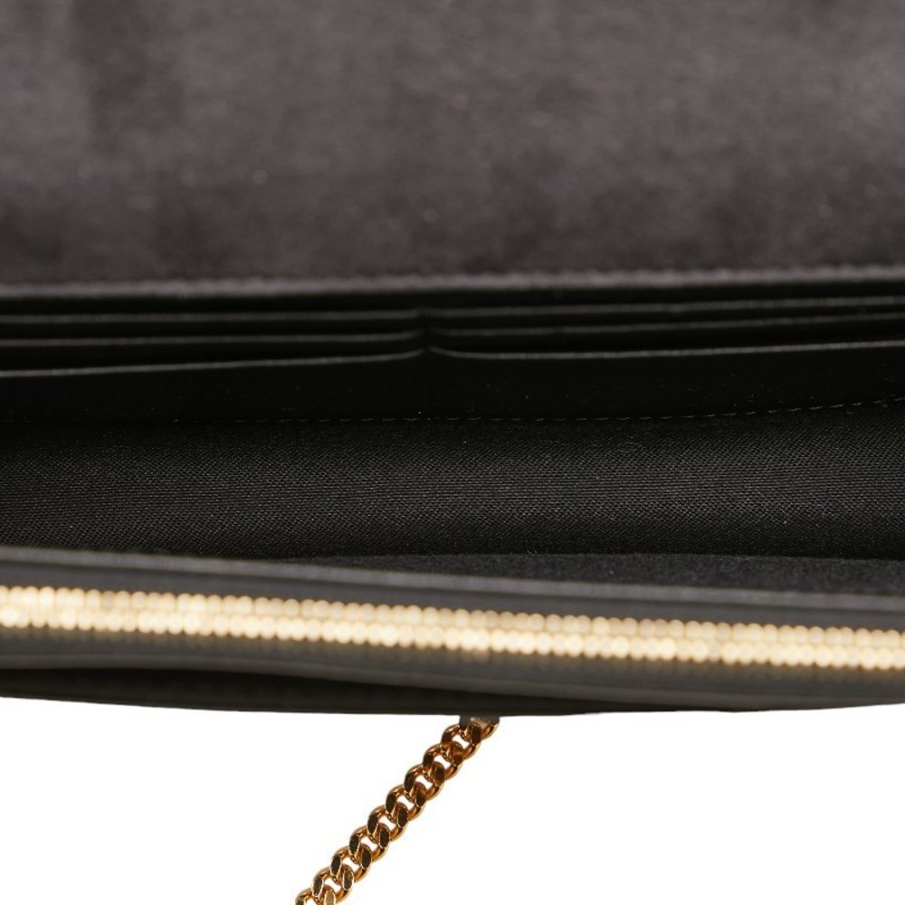 Fendi Python Chain Shoulder Bag Black - image 8